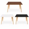 مكتب منزلي مودرن بأرجل زان طبيعي وعالي المتانة | Home Office Desk